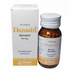 Danazol (Danocrine) 100 Capsules