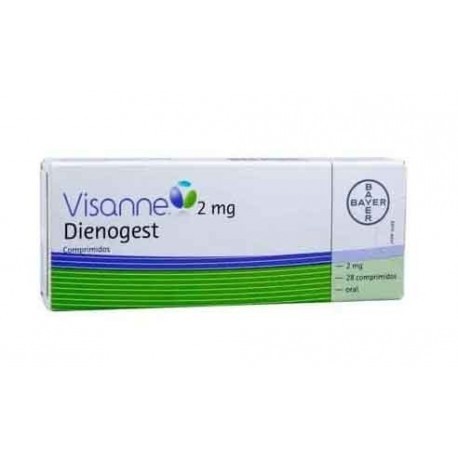 Visanne (dienogest) 2 Mg 28 Tablets